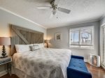 Master Bedroom with King Bed at 1H Beachwood Place
